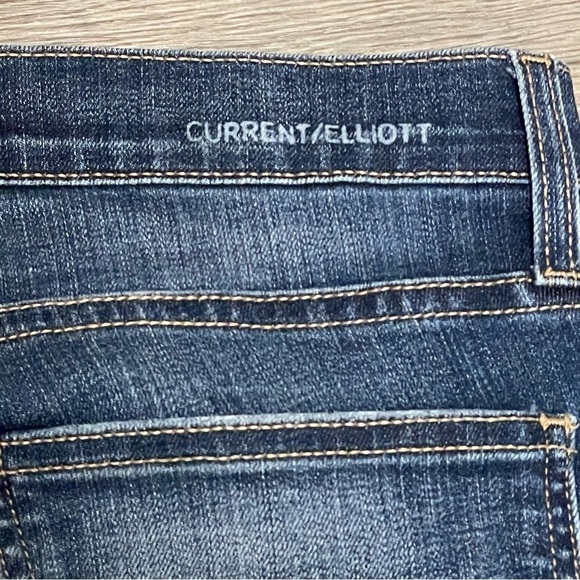 Current/Elliott The Stiletto Skinny Jeans Townie Blue Size 27. - Picture 8 of 11